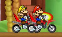 Mario Moto Cross de course
